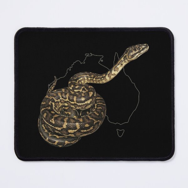 Item preview, The Sovereign of the Canopy: Majestic Carpet Python (Morelia spilota) Vintage Wildlife Print designed and sold by FreiherrPK.