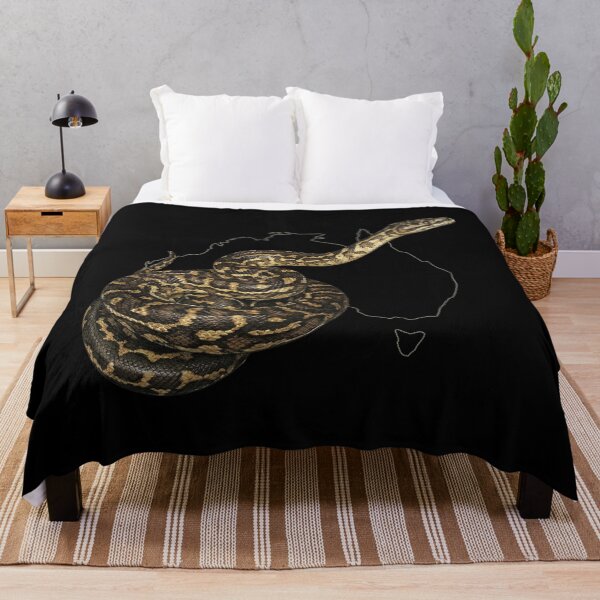 Item preview, The Sovereign of the Canopy: Majestic Carpet Python (Morelia spilota) Vintage Wildlife Print designed and sold by FreiherrPK.
