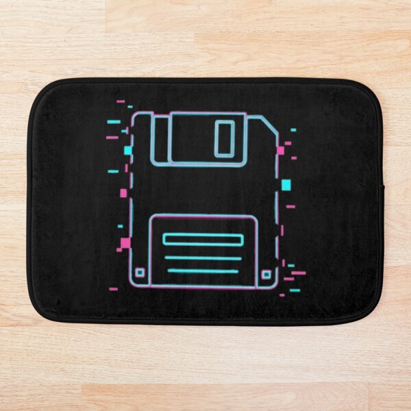 Artikelvorschau, Retro-Diskette – Vintage-Computer-Neon-Tech-Design entworfen und verkauft von trend-forge.
