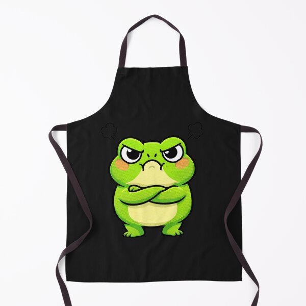 Item preview, Angry Frog Meme – Cute Kawaii Grumpy Frog Funny Monday Mood Design designed and sold by ColorSplash123.
