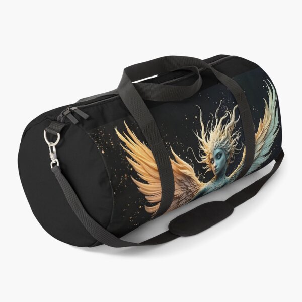 Item preview, Wings of dawn above the abyss of endless black space designed and sold by KunstGeist.