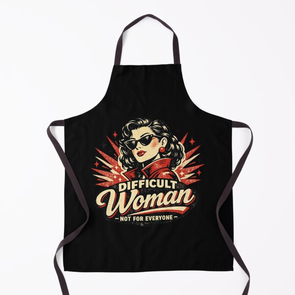 Item preview, Difficult Woman Retro designed and sold by Aminesnip.