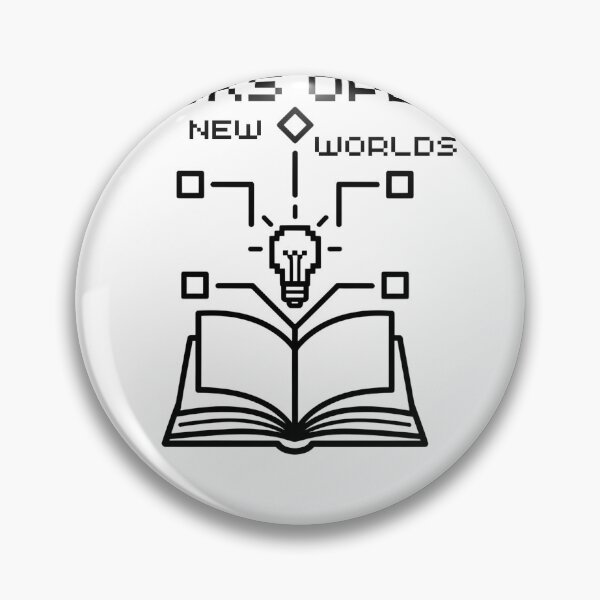 Item preview, Books Open New Worlds Reading  designed and sold by Yassine Line Studio.