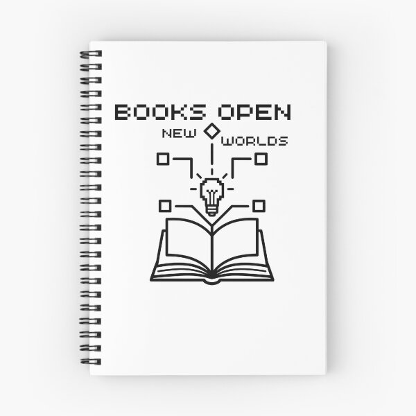 Item preview, Books Open New Worlds Reading  designed and sold by Yassine Line Studio.