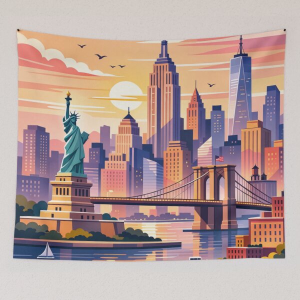 Item preview, New York City Postcard  designed and sold by MatthewHeights.