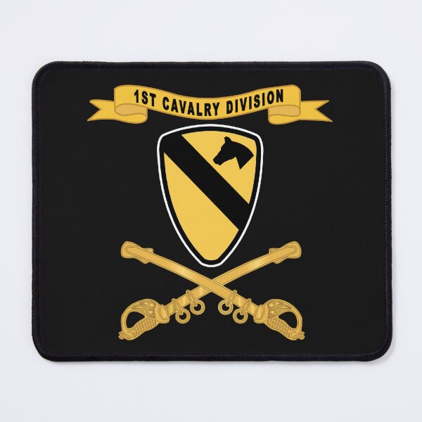 Item preview, Army - 1st Cavalry Division - SSI w Ribbon - Br X 300 designed and sold by Military Insignia Products.