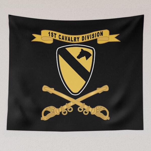 Item preview, Army - 1st Cavalry Division - SSI  w Ribbon - Br X 300 designed and sold by Military Insignia Products.
