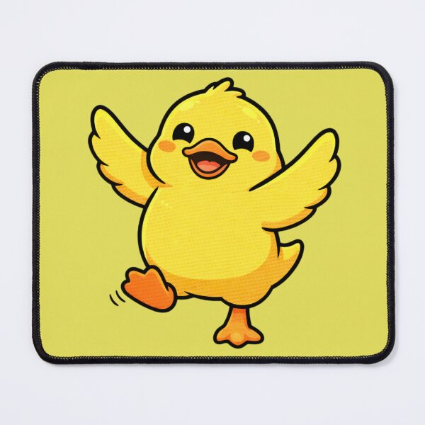 Item preview, Happy Dancing Duck – Cute Kawaii Dancing Duck Funny Meme Design designed and sold by ColorSplash123.