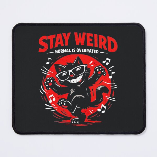 Item preview, Stay Weird Cat – Funny Dancing Cat Meme designed and sold by Taans-Creation.