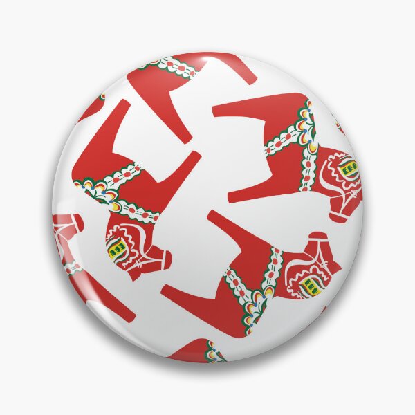 Item preview, The Red Dala Horse Pattern All-Over Print  designed and sold by knappidesign.