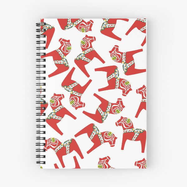 Item preview, The Red Dala Horse Pattern All-Over Print  designed and sold by knappidesign.