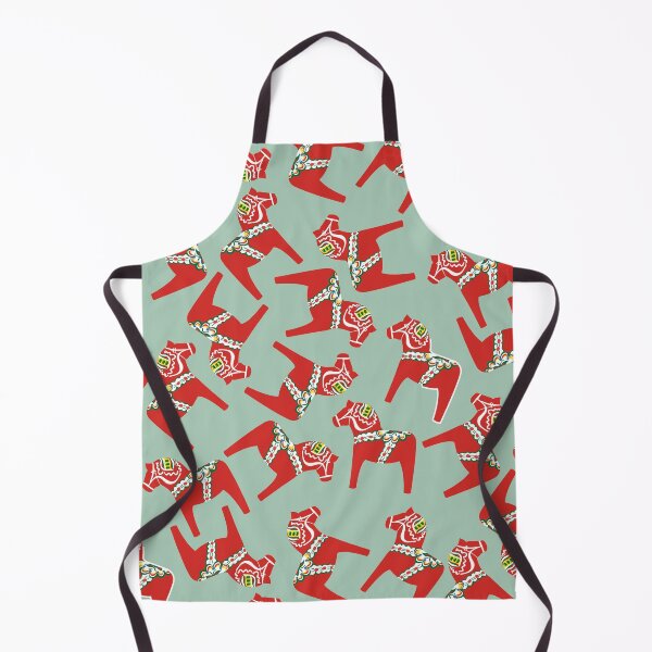 Item preview, The Red Dala Horse Pattern All-Over Print designed and sold by knappidesign.