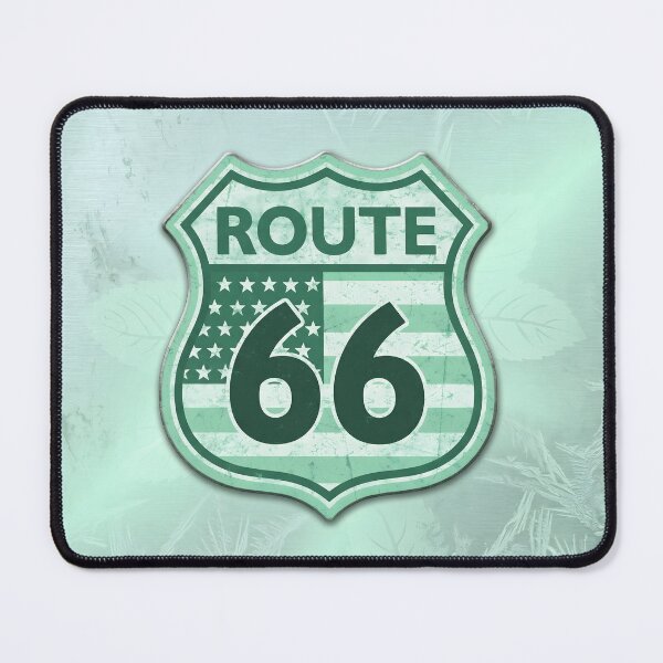 Item preview, Crisp Vintage Route 66 American Flag designed and sold by MarCinu Art.