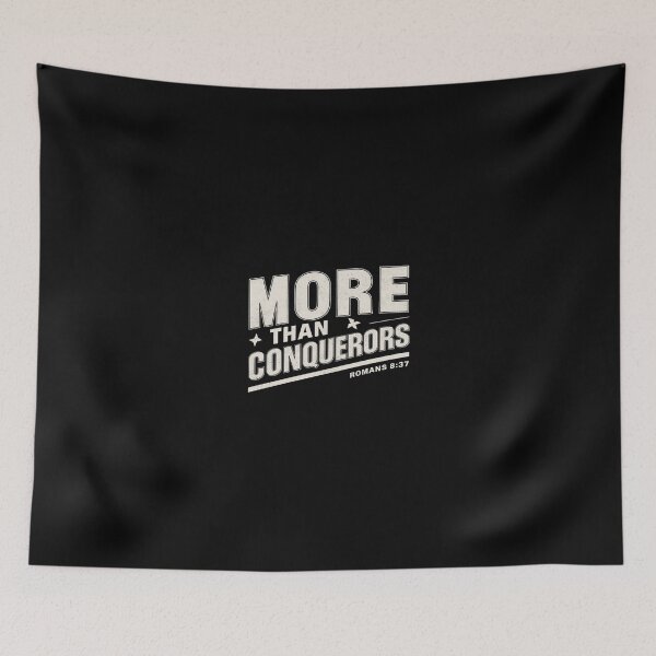 Item preview, More Than Conquerors Romans 8:37 designed and sold by Sunniz.