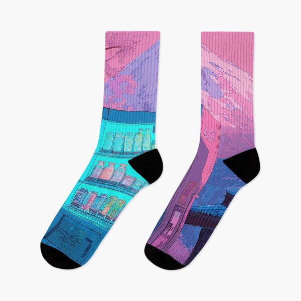 Item preview, Neon Vending Dream under Pink Peaks designed and sold by Venon28.