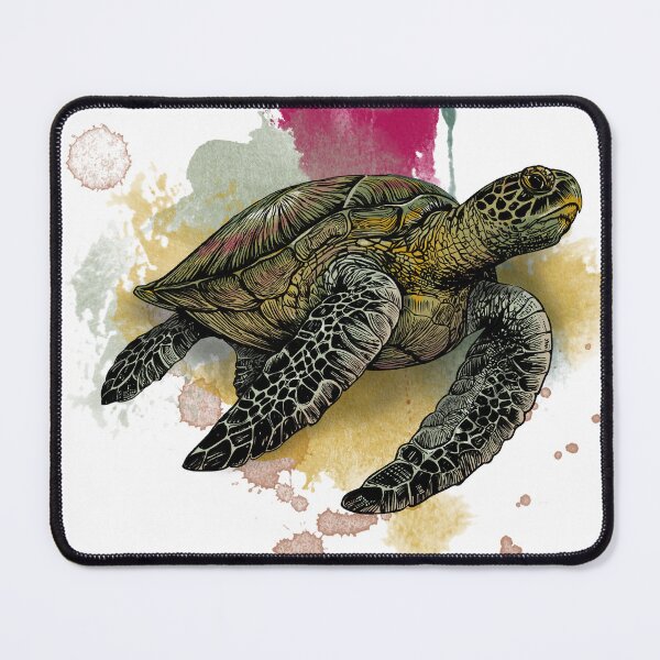 Item preview, Summer Splash Sea Turtle designed and sold by Apostrophe8.