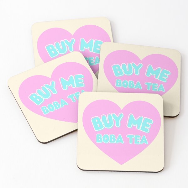 Item preview, Buy Me Boba Tea Cute Pink Heart Graphic – Funny Bubble Tea Lover Shirt designed and sold by TheStephanieRome.