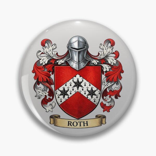 Item preview, The Roth Family Coat of Arms designed and sold by BagTown Clans.