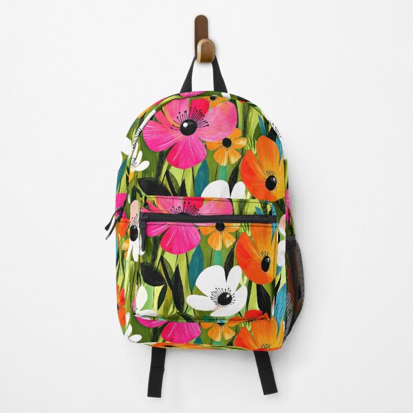 Item preview, Joyful Floral Garden Vibrantly Colorful Contemporary Modern Art designed and sold by DEC02.