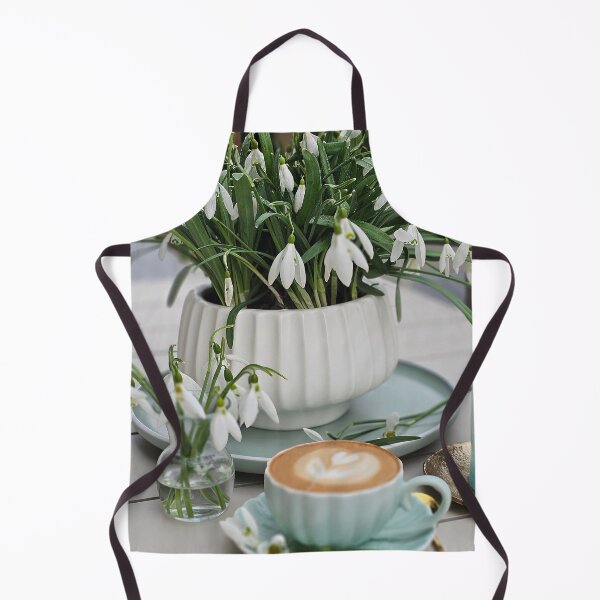 Item preview, Snowdrops and Morning Coffee – Cozy Spring Aesthetic designed and sold by AmetistLight.