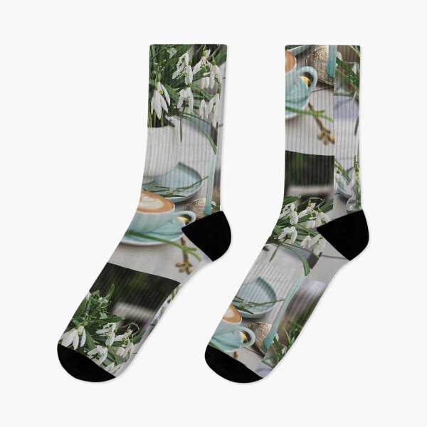 Item preview, Snowdrops and Morning Coffee – Cozy Spring Aesthetic designed and sold by AmetistLight.