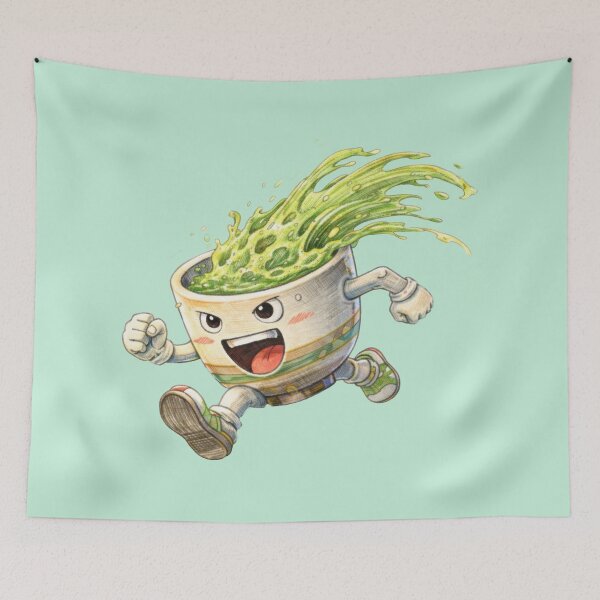Item preview, Matcha Cup On The Run designed and sold by EdvvinStudios.