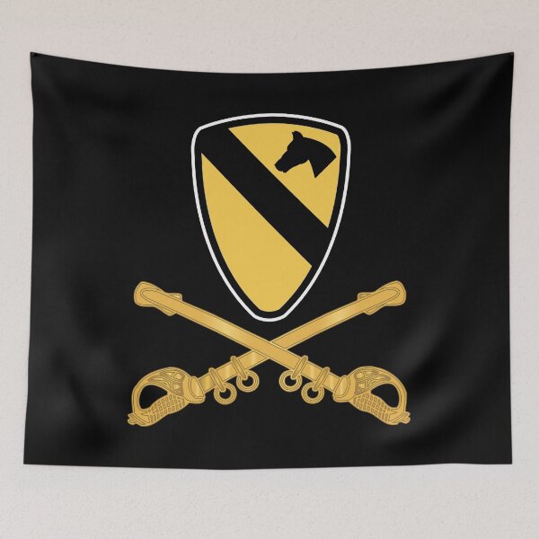 Item preview, Army - 1st Cavalry Division - SSI  w Br - V1 X 300 designed and sold by Military Insignia Products.