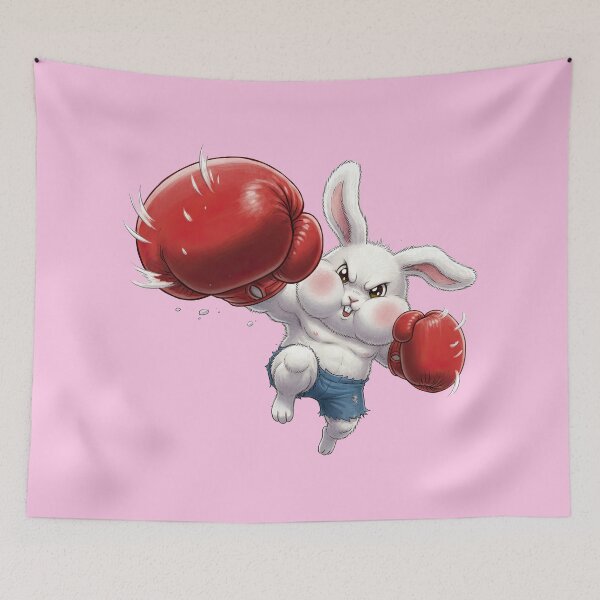 Item preview, Fearless Boxing Bunny Charge designed and sold by EdvvinStudios.