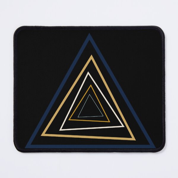 Item preview, Colorful Optical Triangle Geometric Pattern designed and sold by Studio Flex Prints.