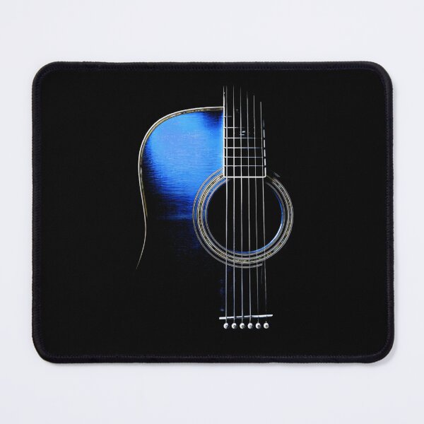 Item preview, Blue Acoustic Guitar Hi-Lite  designed and sold by megablack gamez.