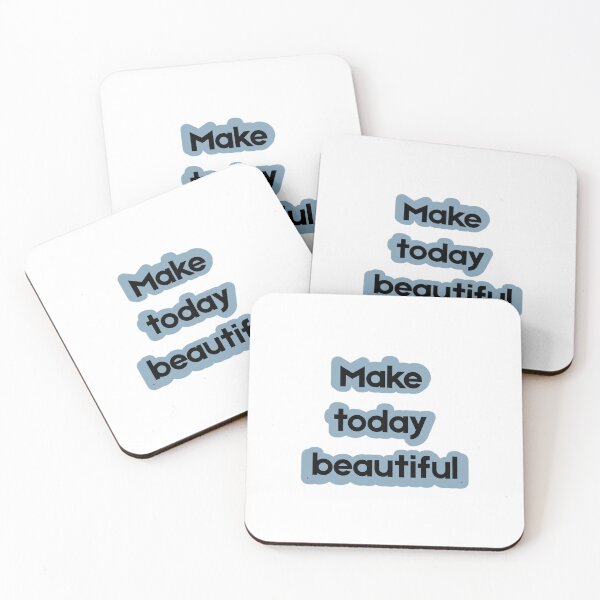 Item preview, Make today beautiful Positive Affirmation Sticker designed and sold by lulabellestore.