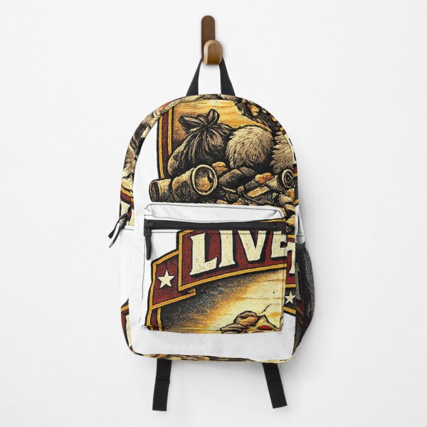 Item preview, Live fast eat trash shirt designed and sold by ZEBBEDE - Minimal Streetwear .