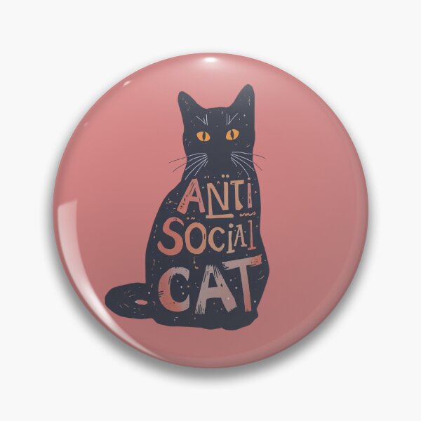 Item preview, Antisocial Cat designed and sold by MichelleAlline.