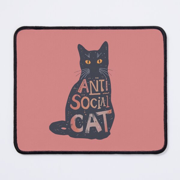 Item preview, Antisocial Cat designed and sold by MichelleAlline.