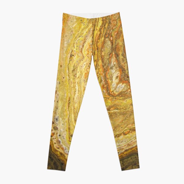MudSlide - Dirty Acrylic Pour Leggings