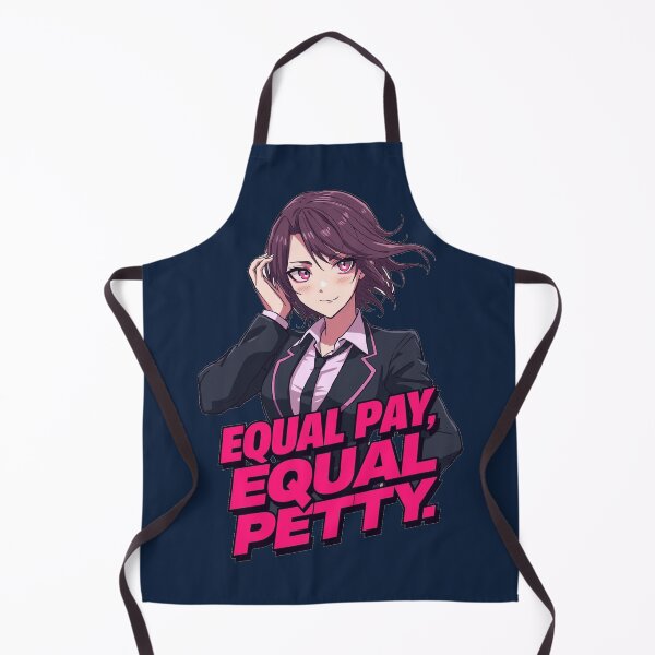 Item preview, Equal Pay Equal Petty Funny Anime Office Girl Sarcastic Humor designed and sold by ConfuseLab Alt.