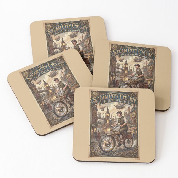 Item preview, Steam City Cyclist  designed and sold by Jeeklsdotcom.