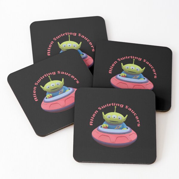 Item preview, Alien Swirling Saucers Ride Design designed and sold by kingsdeen.