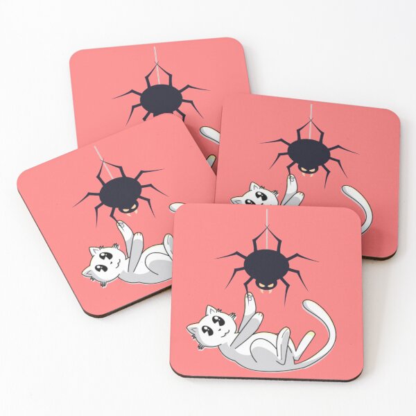 Item preview, Apex Predator vs Small Bug - Cat Scared by Spider designed and sold by Mini Pixel Perfect Co..