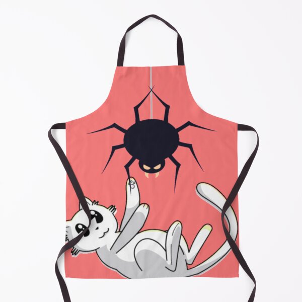 Item preview, Apex Predator vs Small Bug - Cat Scared by Spider designed and sold by Mini Pixel Perfect Co..