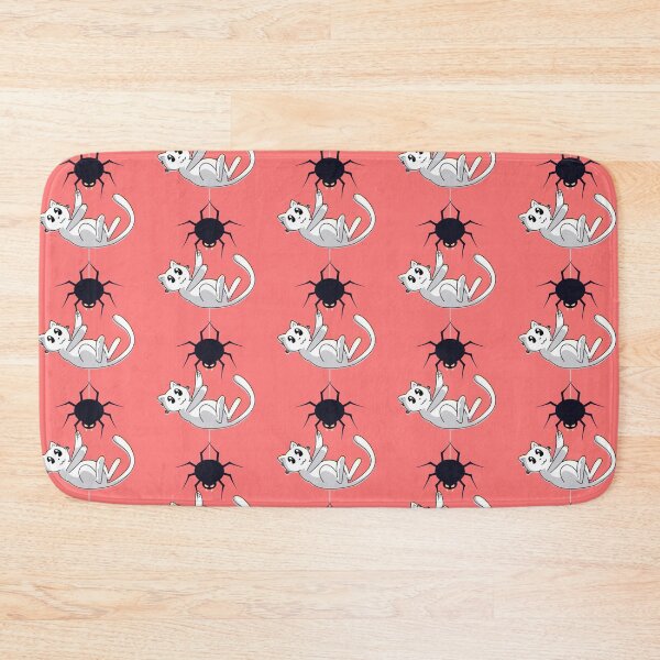 Item preview, Apex Predator vs Small Bug - Cat Scared by Spider designed and sold by Mini Pixel Perfect Co..