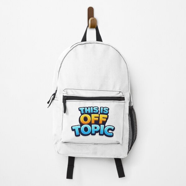 Item preview, This Is Off Topic – Funny Discussion Meme designed and sold by maxiprom.