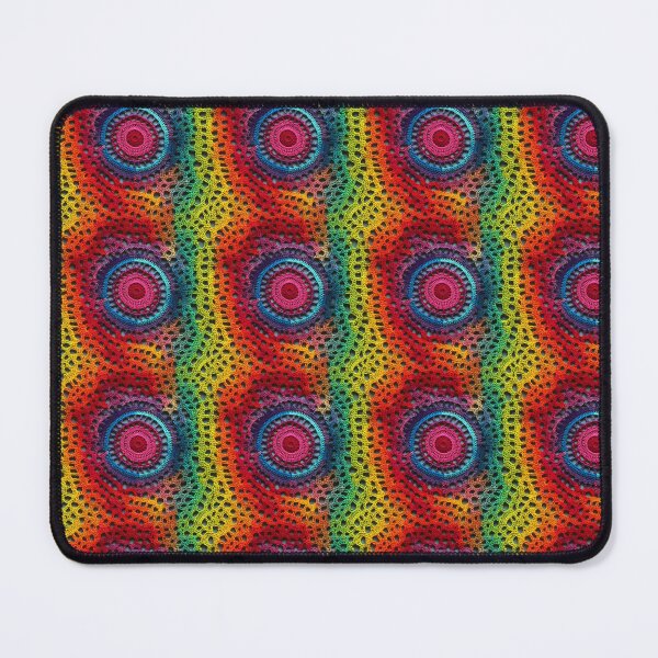 Item preview, Colourful Rainbow Crochet Circles designed and sold by pinkal.