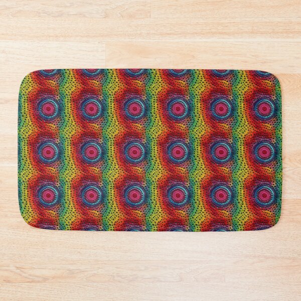 Item preview, Colourful Rainbow Crochet Circles designed and sold by pinkal.