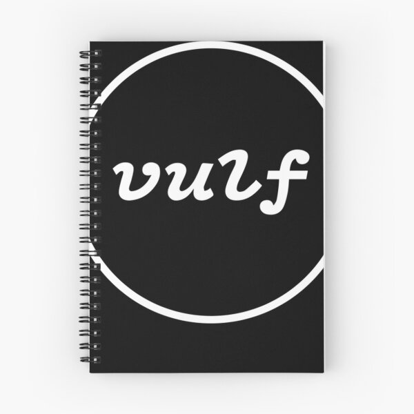 Item preview, Inscription Vulf in White Circle  designed and sold by megablack gamez.