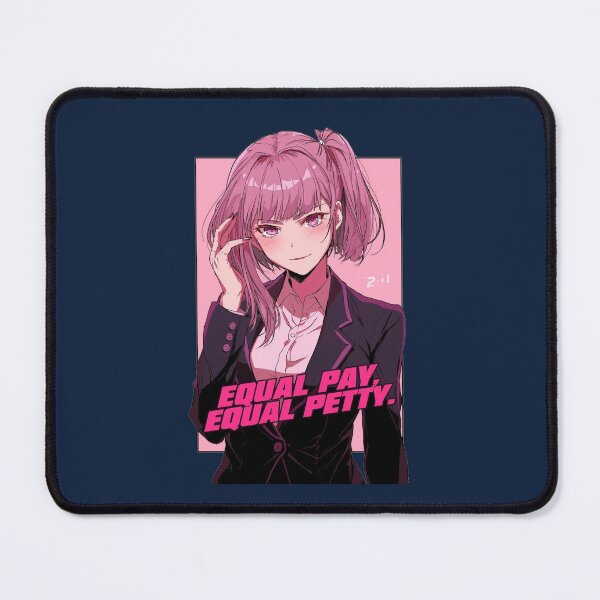 Item preview, Equal Pay Equal Petty Funny Anime Office Girl Sarcastic Humor designed and sold by ConfuseLab Alt.