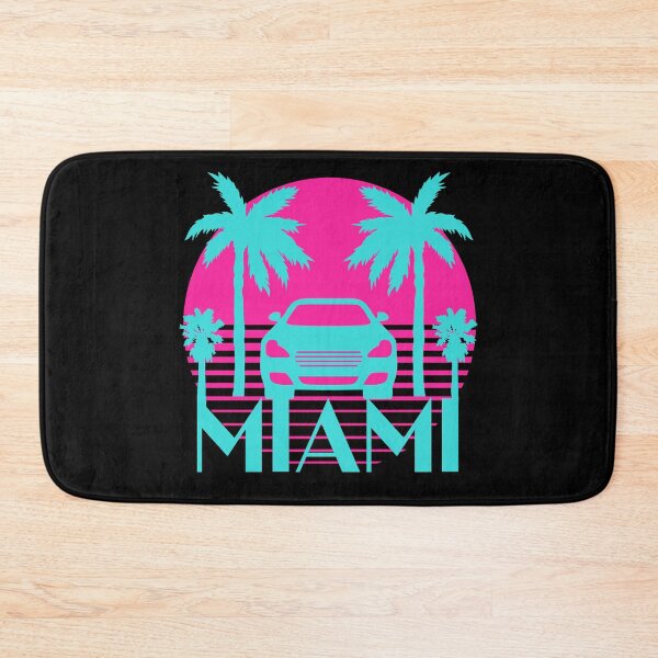Item preview, Vinatge sunset Miami Palm trees designed and sold by mizam.