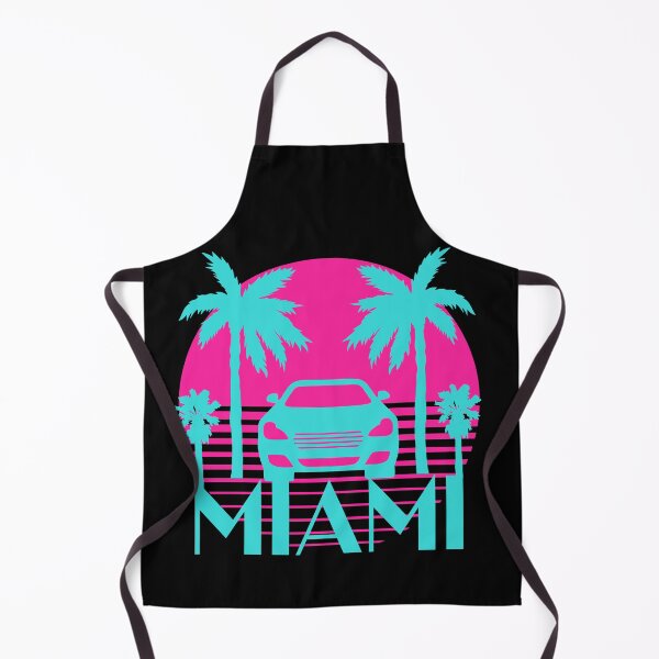 Item preview, Vinatge sunset Miami Palm trees designed and sold by mizam.
