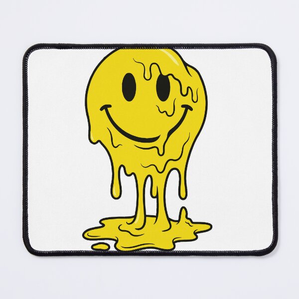 Item preview, A melting smiley face representing modern chaotic emotions. The surreal concept mixes humor and expressive design. designed and sold by Dejbar.