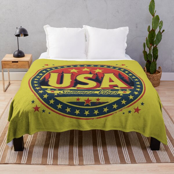 Item preview, USA Summer Vibes Shirt – Retro 70s Patriotic Groovy Design designed and sold by relso.